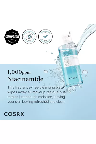  تصویر 1 : COSRX کوزارکس  میسلار واتر روشن کننده + تسکین دهنده ۱۰۰ میل  