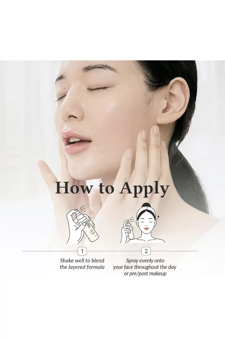 نحوه استفاده از کرم اسپری ترمیم کننده 345 دکتر التیا Dr.Althea روی صورت