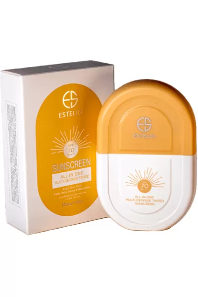 خرید و قیمت ضدآفتاب تینتی Estelin SPF70 استیلن اصل