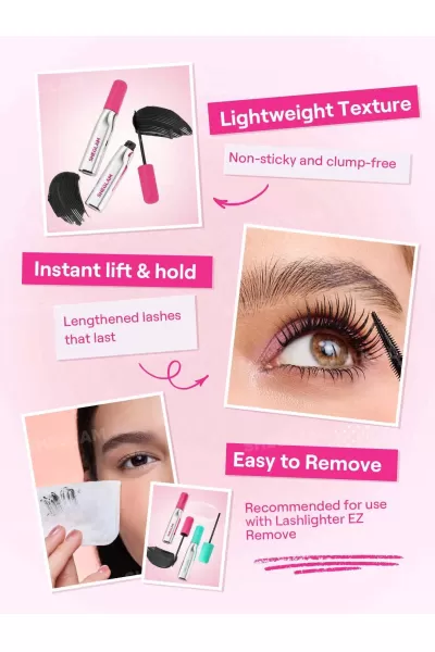  تصویر 4 : Sheglam شیگلم  ریمل حجم دهنده و جدا کننده سوزنی مژه و ابرو  