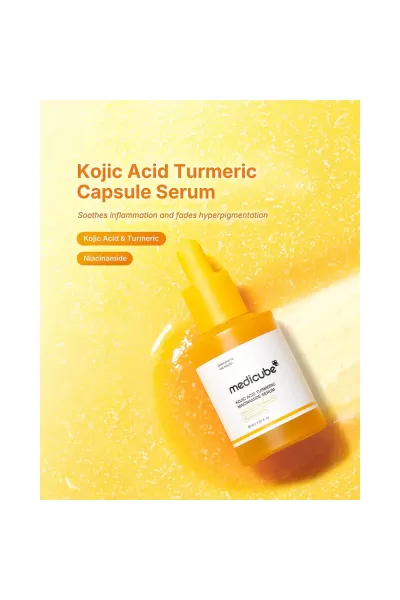  تصویر 1 : سرم روشن کننده و ضدلک کوجیک اسید + نیاسینامید مدی کیوب Medicube 