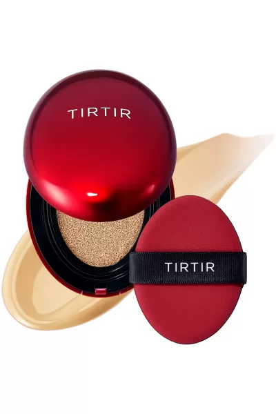 خرید و قیمت کوشن قرمز رنگ وارم شیر بژ TIRTIR 22W Sheer Beige تیرتیر اصل