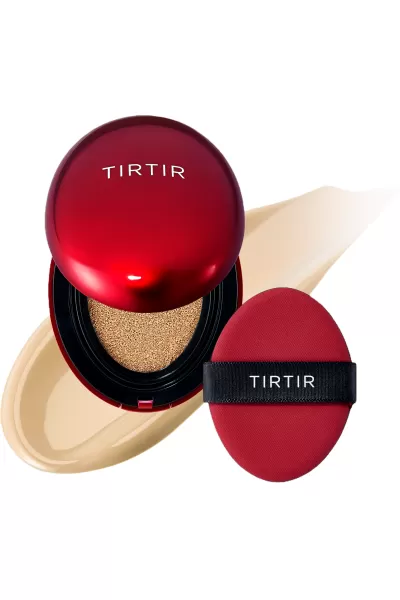 خرید و قیمت کوشن قرمز رنگ وارم سافت بژ TIRTIR 24W Soft Beige تیرتیر اصل