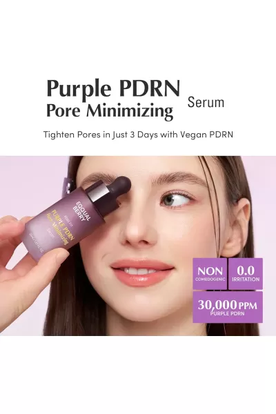  تصویر 1 : سرم بنفش کوچک کننده منافذ PDRN اکوال بری EQQUAL BERRY 