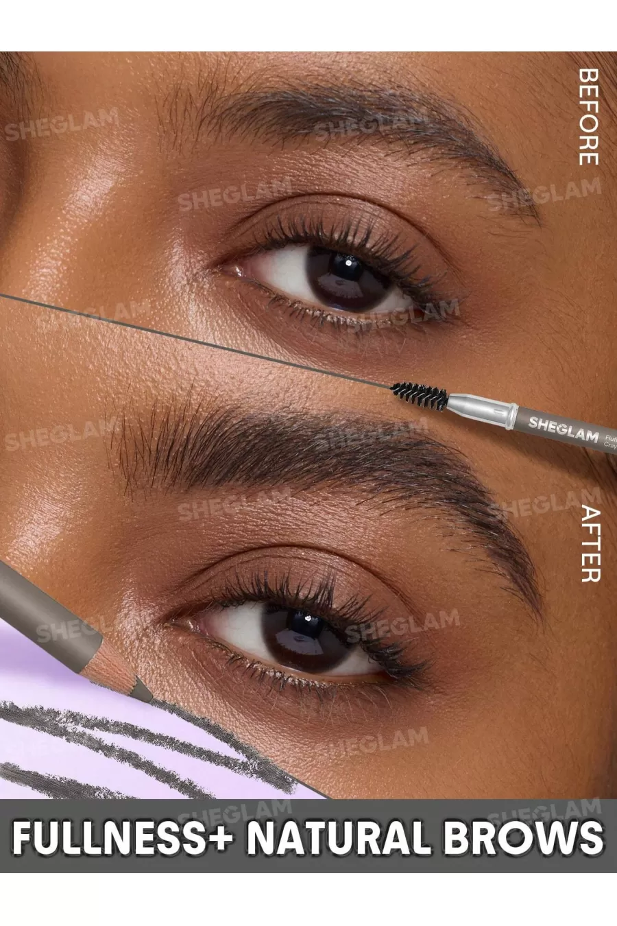 توضیح اجمالی مداد ابرو تراشدار و براشدار رنگ اسپرسو شیگلم Sheglam توضیح اجمالی مداد ابرو تراشدار و براشدار رنگ اسپرسو شیگلم Sheglam
