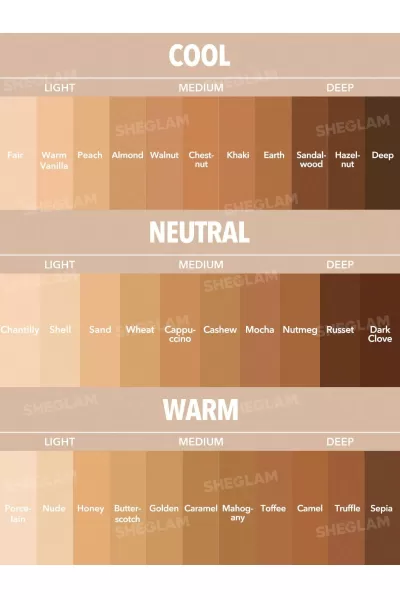  تصویر 5 : کرم پودر مات شیگلم رنگ Porcelain شیگلم Sheglam 