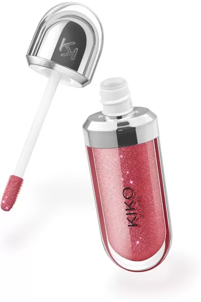  تصویر 1 : لیپ گلاس سه بعدی سری 3D Hydra رنگ 22 Sparkling Red Garnet کیکو KIKO 