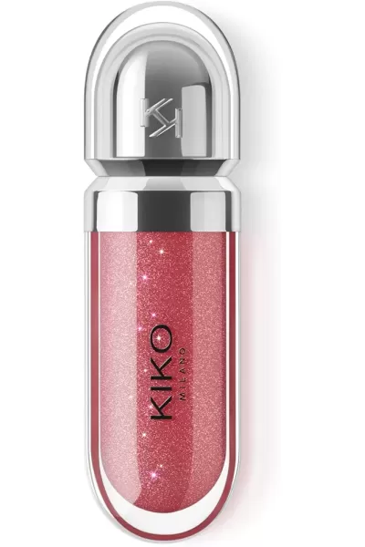  تصویر 3 : لیپ گلاس سه بعدی سری 3D Hydra رنگ 22 Sparkling Red Garnet کیکو KIKO 