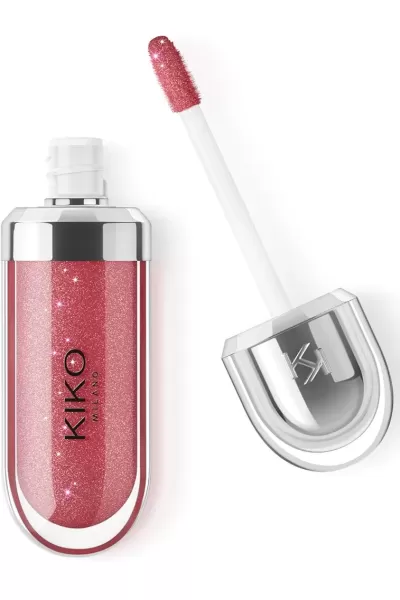 خرید و قیمت لیپ گلاس سه بعدی سری 3D Hydra رنگ KIKO 22 Sparkling Red Garnet کیکو اصل