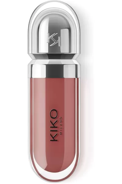  تصویر 2 : KIKO کیکو 21 Brun Rose لیپ گلاس سه بعدی سری 3D Hydra رنگ  