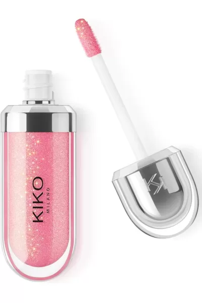 خرید و قیمت لیپ گلاس سه بعدی سری 3D Hydra  رنگ KIKO 26 Sparkling Hibiscus Pink کیکو اصل