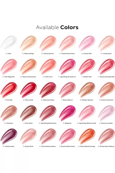  تصویر 4 : KIKO کیکو 32 Pearly Natural Rose لیپ گلاس سه بعدی سری 3D Hydra رنگ  