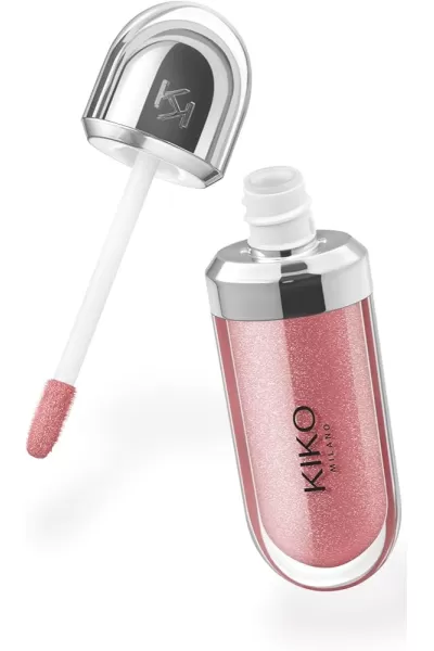 خرید و قیمت لیپ گلاس سه بعدی سری 3D Hydra رنگ KIKO 32 Pearly Natural Rose کیکو اصل