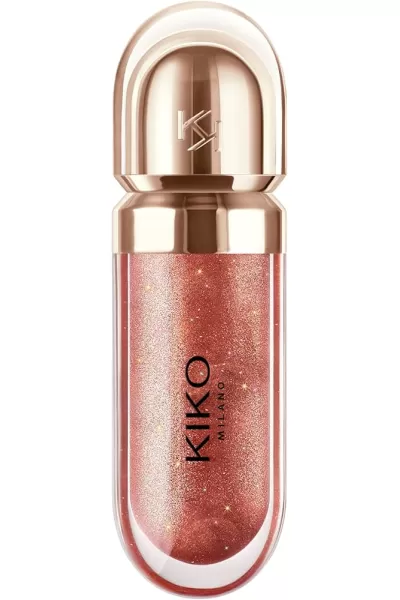  تصویر 3 : لیپ گلاس سه بعدی سری 3D Hydra رنگ 45 Enchanting Rosewood کیکو KIKO 