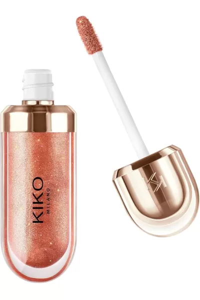 خرید و قیمت لیپ گلاس سه بعدی سری 3D Hydra رنگ KIKO 42 Charming Copper کیکو اصل