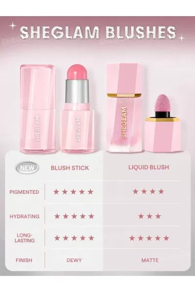  تصویر 3 : رژگونه استیکی کره‌ای رنگ Cherry Pick شیگلم Sheglam 
