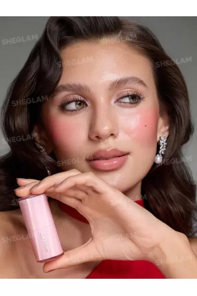  تصویر 4 : رژگونه استیکی کره‌ای رنگ Cherry Pick شیگلم Sheglam 
