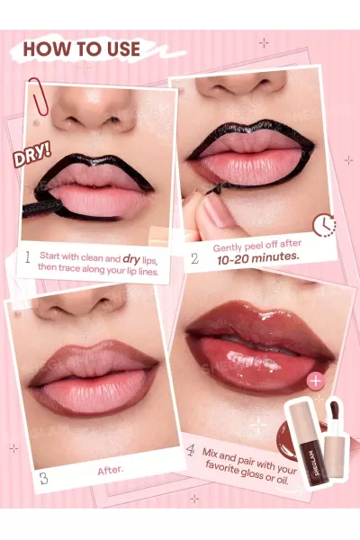  تصویر 3 : Sheglam شیگلم Mauvelous خط لب پیلاف رنگ  