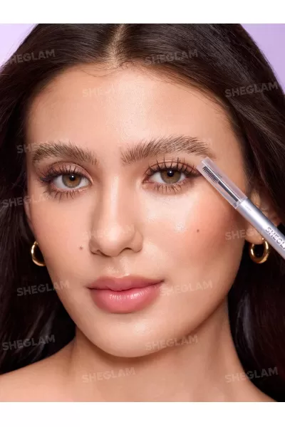  تصویر 4 : هاشور + لمینت ابرو رنگ Taupe شیگلم Sheglam 