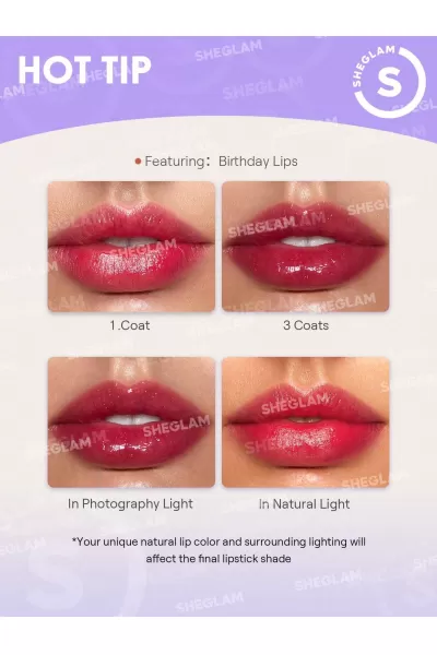  تصویر 5 : Sheglam شیگلم  پالت لیپ گلاس  