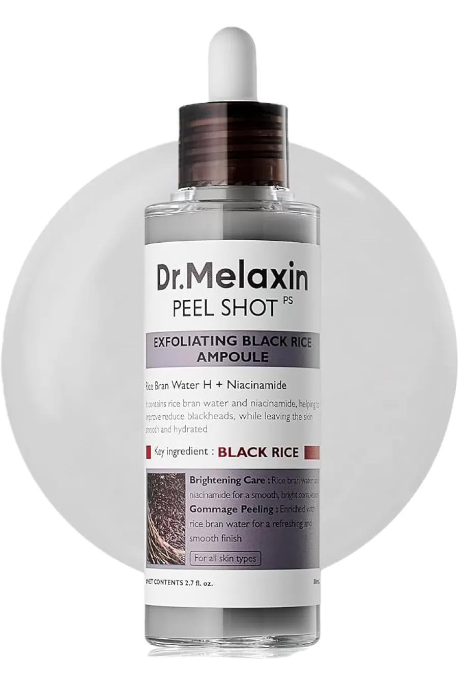 ارزش خرید آمپول پیل شات برنج سیاه لایه بردار دکتر ملاکسین Dr.Melaxin