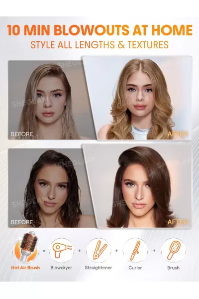  تصویر 1 : سشوار برسی شیگلم Sheglam 