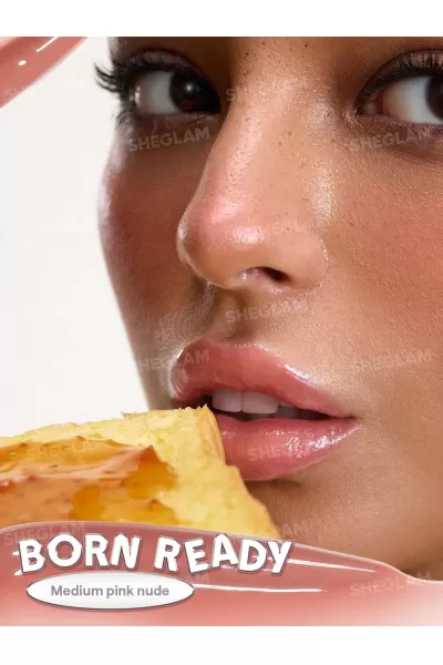  تصویر 2 : Sheglam شیگلم Born Ready لیپ گلاس آینه‌ای رنگ  