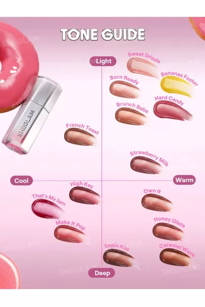  تصویر 4 : Sheglam شیگلم Make lt Pop لیپ گلاس آینه‌ای رنگ  