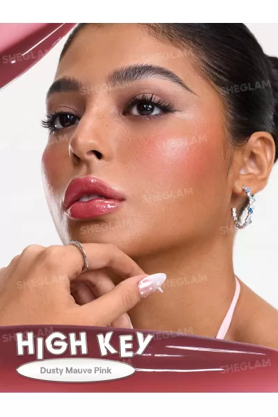  تصویر 2 : Sheglam شیگلم High Key لیپ گلاس آینه‌ای رنگ  