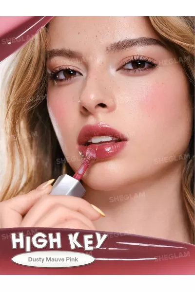  تصویر 9 : Sheglam شیگلم High Key لیپ گلاس آینه‌ای رنگ  