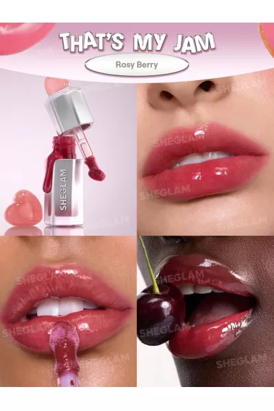  تصویر 1 : Sheglam شیگلم That's My Jam لیپ گلاس آینه‌ای رنگ  