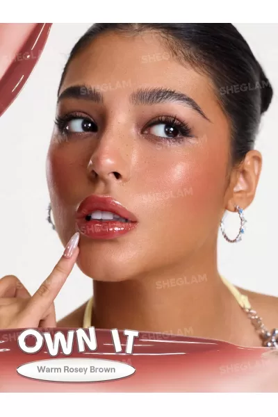  تصویر 2 : Sheglam شیگلم Own lt لیپ گلاس آینه‌ای رنگ  