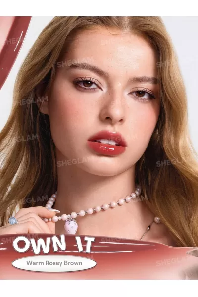  تصویر 9 : Sheglam شیگلم Own lt لیپ گلاس آینه‌ای رنگ  