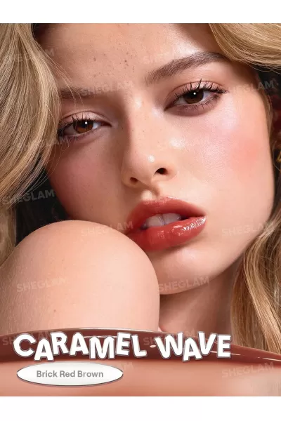  تصویر 9 : Sheglam شیگلم Caramel Wave لیپ گلاس آینه‌ای رنگ  