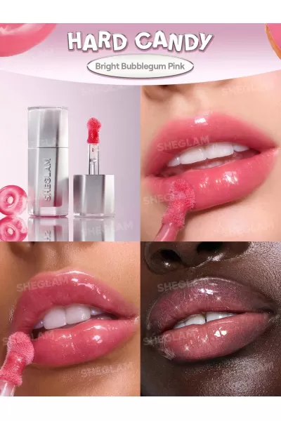  تصویر 1 : Sheglam شیگلم Hard Candy لیپ گلاس آینه‌ای رنگ  