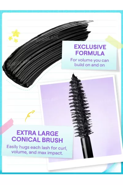  تصویر 2 : ریمل حجم دهنده مژه و ابرو شیگلم Sheglam 