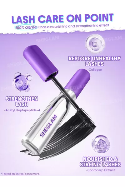  تصویر 3 : ریمل حجم دهنده مژه و ابرو شیگلم Sheglam 