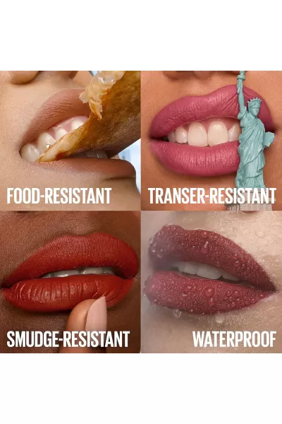  تصویر 5 : Maybelline New York میبلین نیویورک 15 LOVER رژلب مات سوپر استی Matte Ink  رنگ  