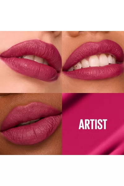  تصویر 1 : Maybelline New York میبلین نیویورک 120 ARTIST رژلب مات سوپر استی Matte Ink  رنگ  