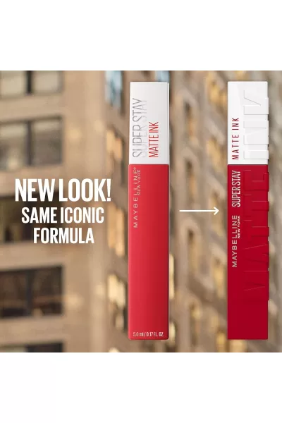  تصویر 2 : Maybelline New York میبلین نیویورک 120 ARTIST رژلب مات سوپر استی Matte Ink  رنگ  