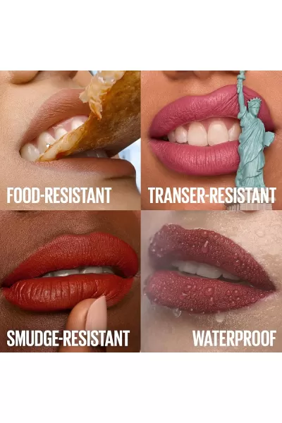 تصویر 5 : Maybelline New York میبلین نیویورک 120 ARTIST رژلب مات سوپر استی Matte Ink  رنگ  