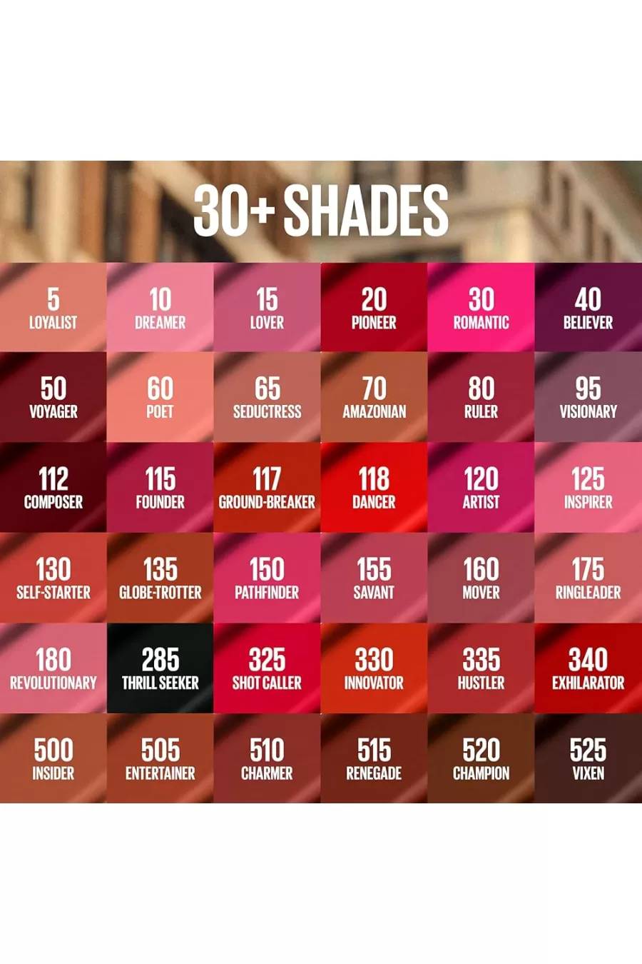 رژلب مات سوپر استی Matte Ink رنگ میبلین نیویورک Maybelline New York مناسب برای پوست/لب خشک و کم‌آب