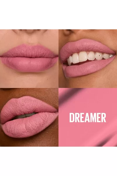  تصویر 1 : Maybelline New York میبلین نیویورک 10 DREAMER رژلب مات سوپر استی Matte Ink  رنگ  