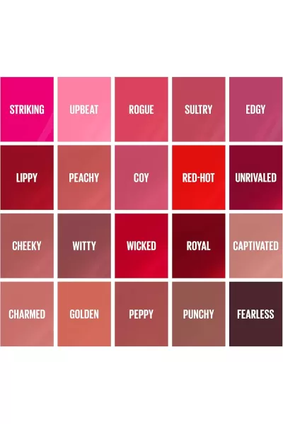  تصویر 4 : Maybelline New York میبلین نیویورک 145 ROGUE رژ لب شاین مایع 16 ساعته سوپر استی VINYL INK رنگ  
