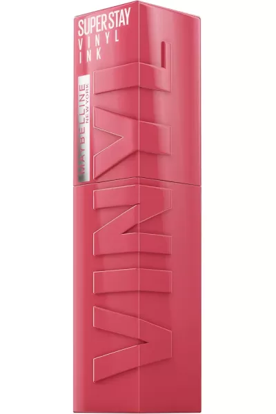  تصویر 5 : Maybelline New York میبلین نیویورک 145 ROGUE رژ لب شاین مایع 16 ساعته سوپر استی VINYL INK رنگ  