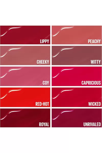  تصویر 4 : Maybelline New York میبلین نیویورک 10 LIPPY رژ لب شاین مایع 16 ساعته سوپر استی VINYL INK رنگ  