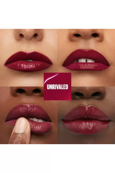  تصویر 2 : Maybelline New York میبلین نیویورک 30 UNRIVALED رژ لب شاین مایع 16 ساعته سوپر استی VINYL INK رنگ  