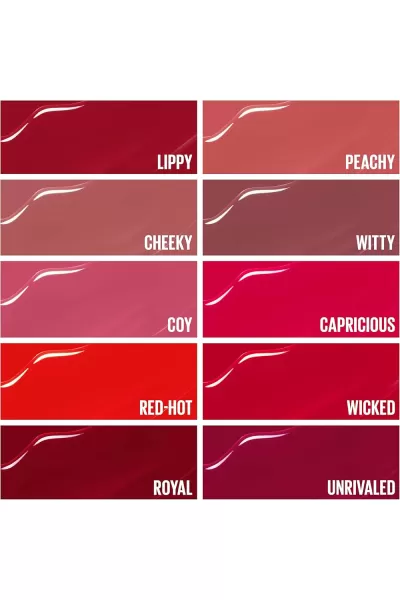  تصویر 4 : Maybelline New York میبلین نیویورک 30 UNRIVALED رژ لب شاین مایع 16 ساعته سوپر استی VINYL INK رنگ  