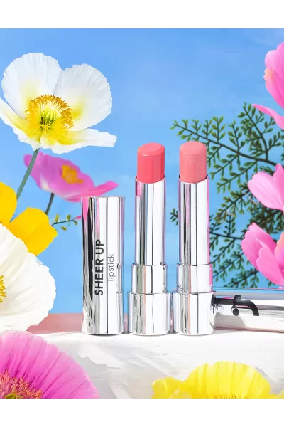 تصویر 4 : Flormar فلورمار 021 Sweet Moment رژلب جامد Sheer Up رنگ  