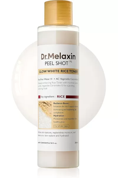 خرید و قیمت تونر پیل شات لایه بردار روشن کننده Dr.Melaxin  دکتر ملاکسین اصل